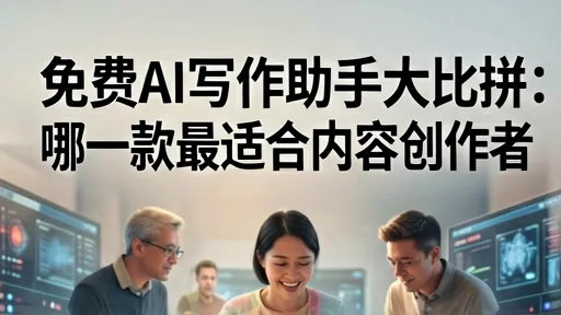 免费AI写作助手大比拼:文心/Kimi/ChatGPT谁最强?