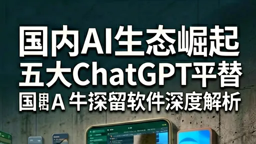 国产AI平替推荐:文心一言/Kimi/通义千问等五大软件深度对比