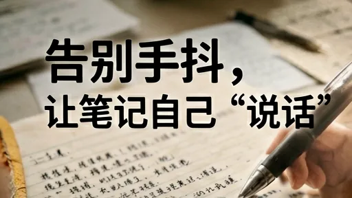 英文手写笔记拍照转文字翻译：告别乱码，精准识别与翻译