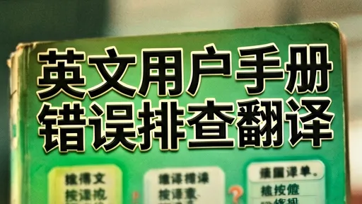 英文用户手册翻译避坑指南：摆脱翻译腔与术语混乱