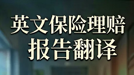英文保险理赔报告翻译