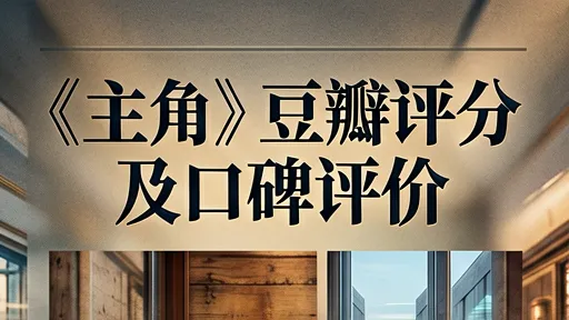 《主角》豆瓣评分8.5：忆秦娥的职场生存与秦腔悲剧