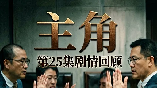 《主角》第25集剧情深度解析：赵天成陷阱与李默绝地反击