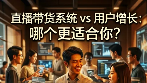 直播带货系统vs用户增长:深度解析哪个更适合你?