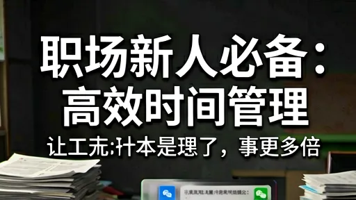 职场新人时间管理指南：告别无效忙碌，掌握高效工作法
