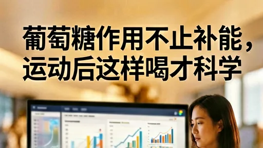 运动后喝葡萄糖的科学方法：黄金30分钟与正确配比